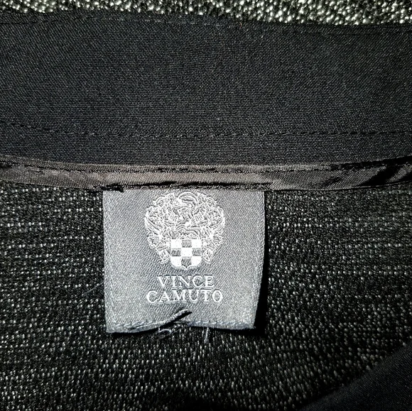 Vince Camuto Grey Black Tweed Blazer Jacket - Picture 6 of 6